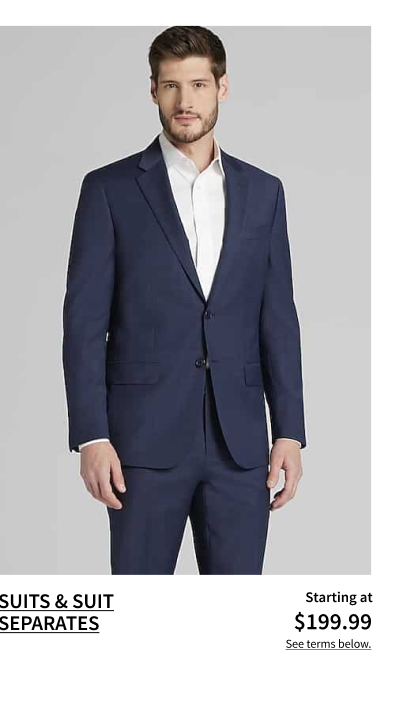 Suits and Suit Separates Starting at $199.99