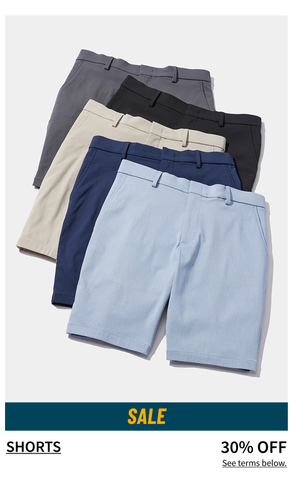 Shorts 30% Off