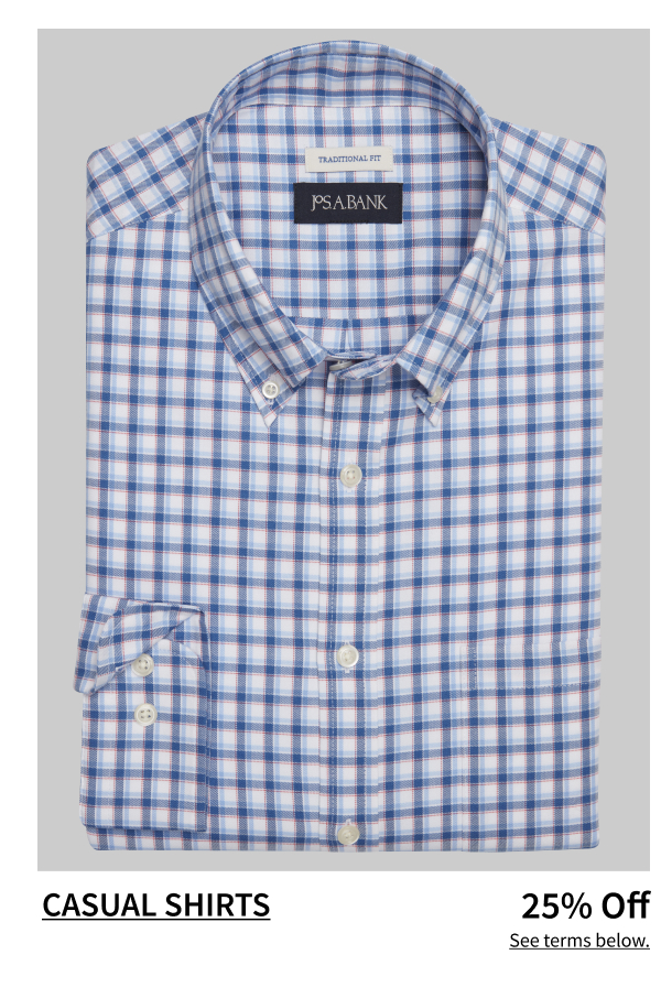 Casual Shirts 25% Off Shop Now See terms below.