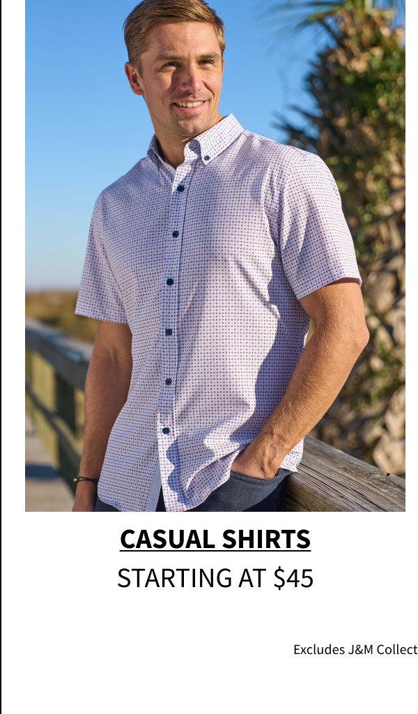 Casual Shirts Starting at $45 Shop Now