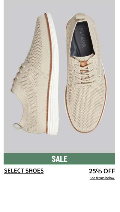 Select Shoes 25% Off Shop Now See terms below.