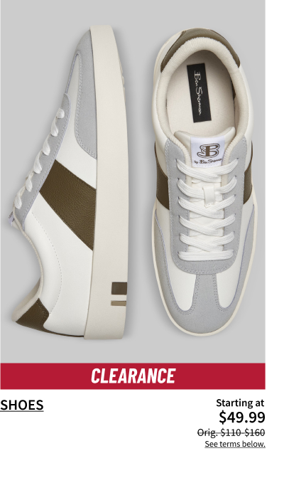 Clearance Shoes Starting at $49.99 Orig. $110-$160 Shop Now See terms below.