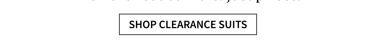 Shop Clearance Suits