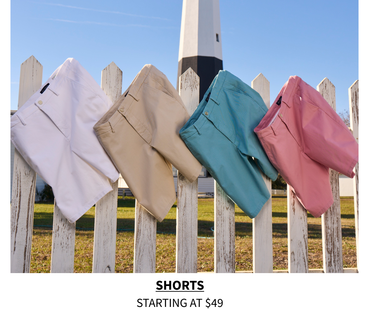Shorts Starting at $49