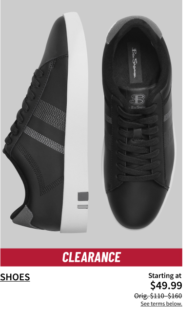 Clearance Shoes Starting at $49.99 Orig. $110-$160 See terms below.