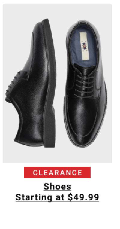 Clearance Shoes Starting at $49.99