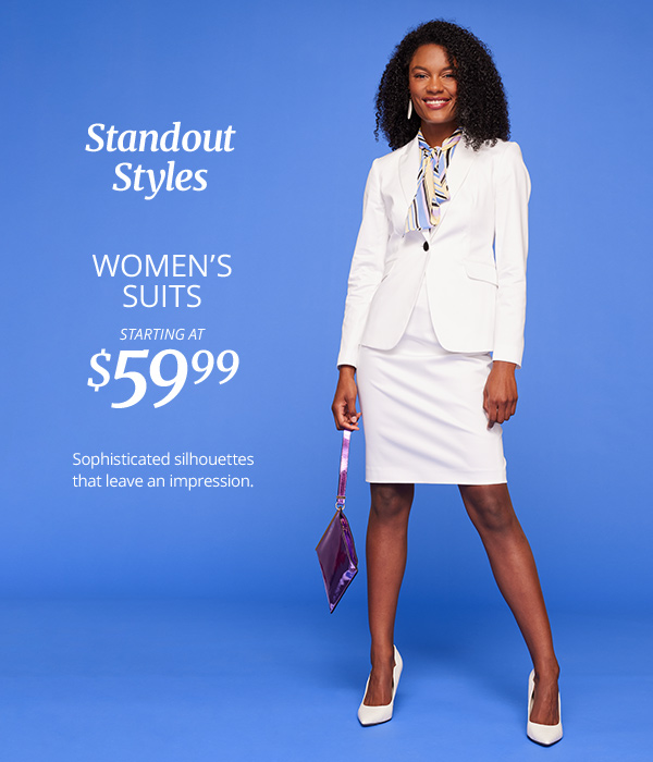 Women's dress store suits under $50