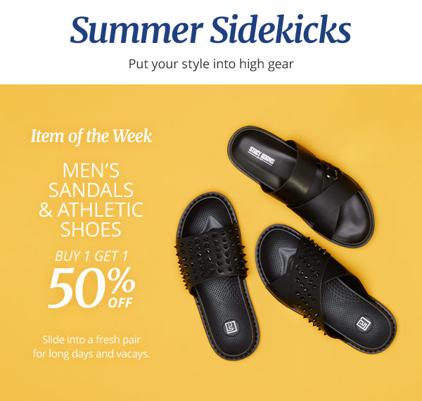 K&g on sale men's sandals