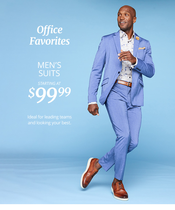 Suit up for less with our winning looks K&G Fashion Superstore