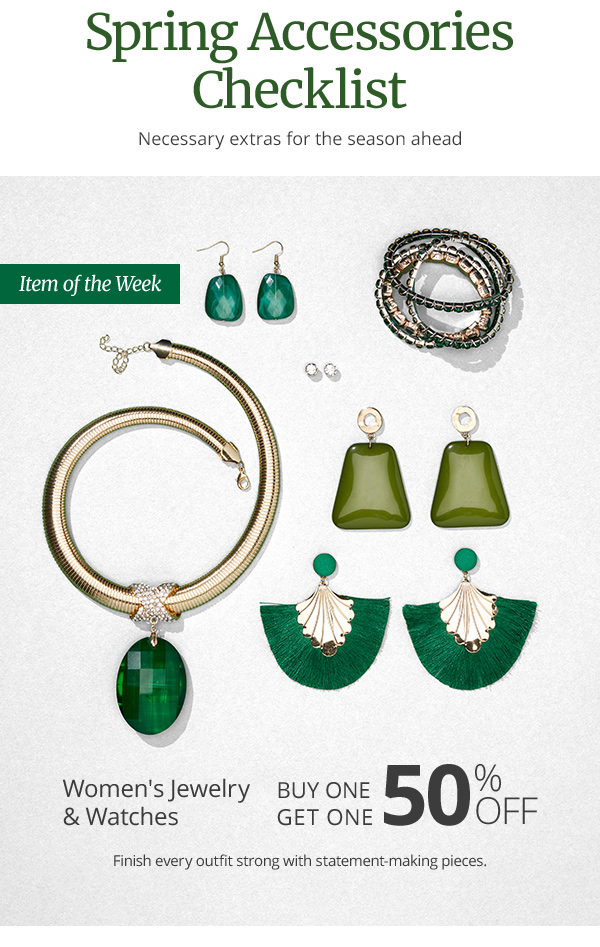 Special savings inside! Get to know these favorite accessories K&G Fashion Superstore