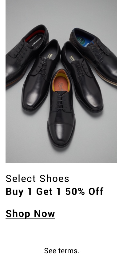 Buy One Get One 50 percent Shoes