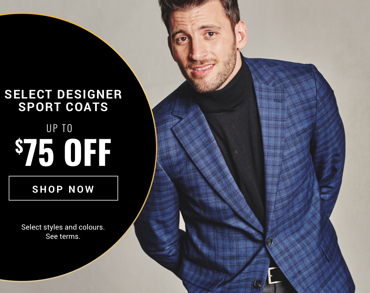 Select Sportcoats 75 OFF