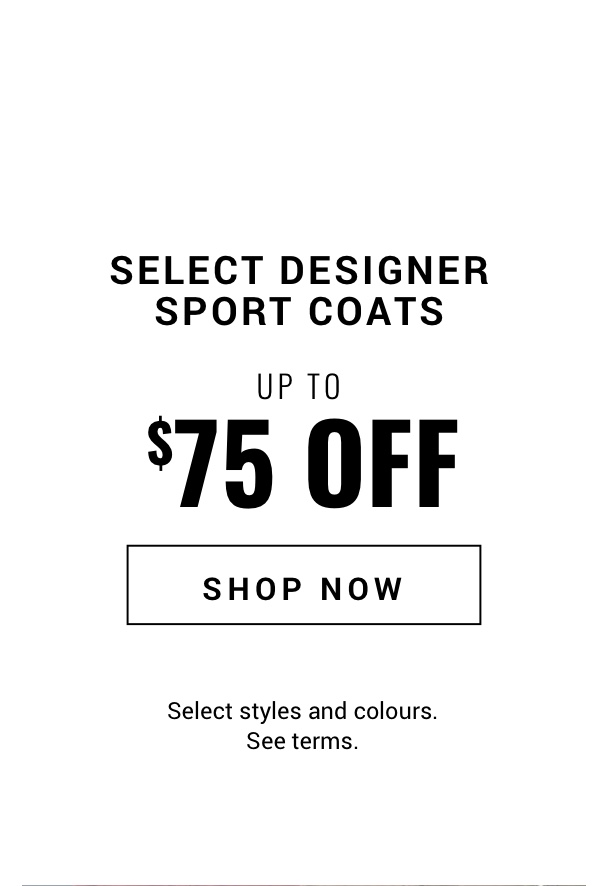75 Off Designer Sport Coats 