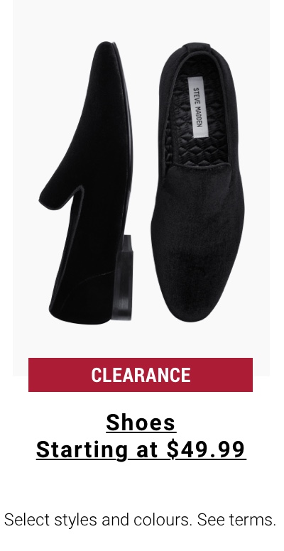 Clearance Shoes Starting at 49 99