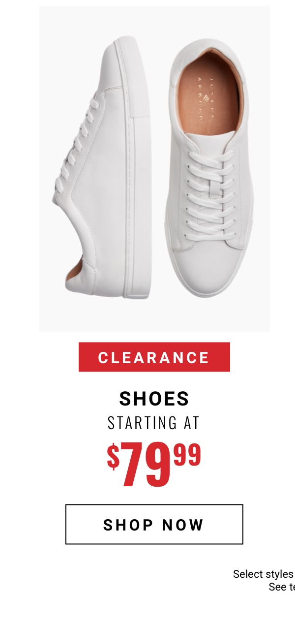 Clearance Shoes Starting at 79 99