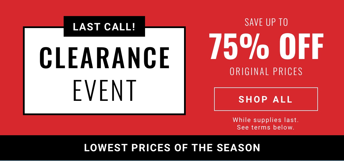 Save up to 75 Percent Off Original Prices