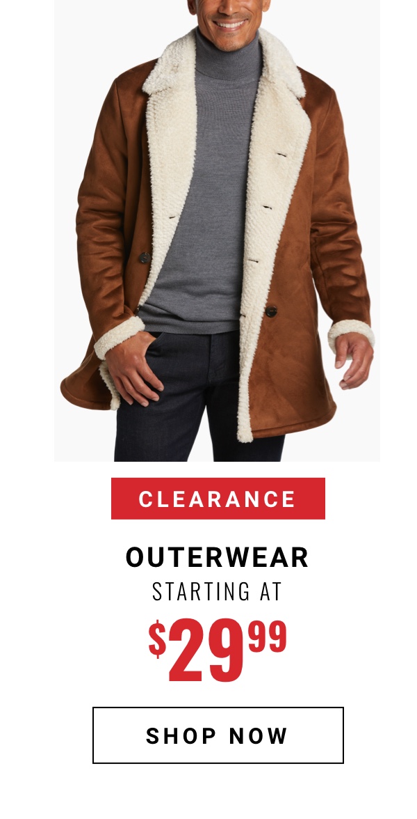 Clearance Outerwear Starting at 29 99