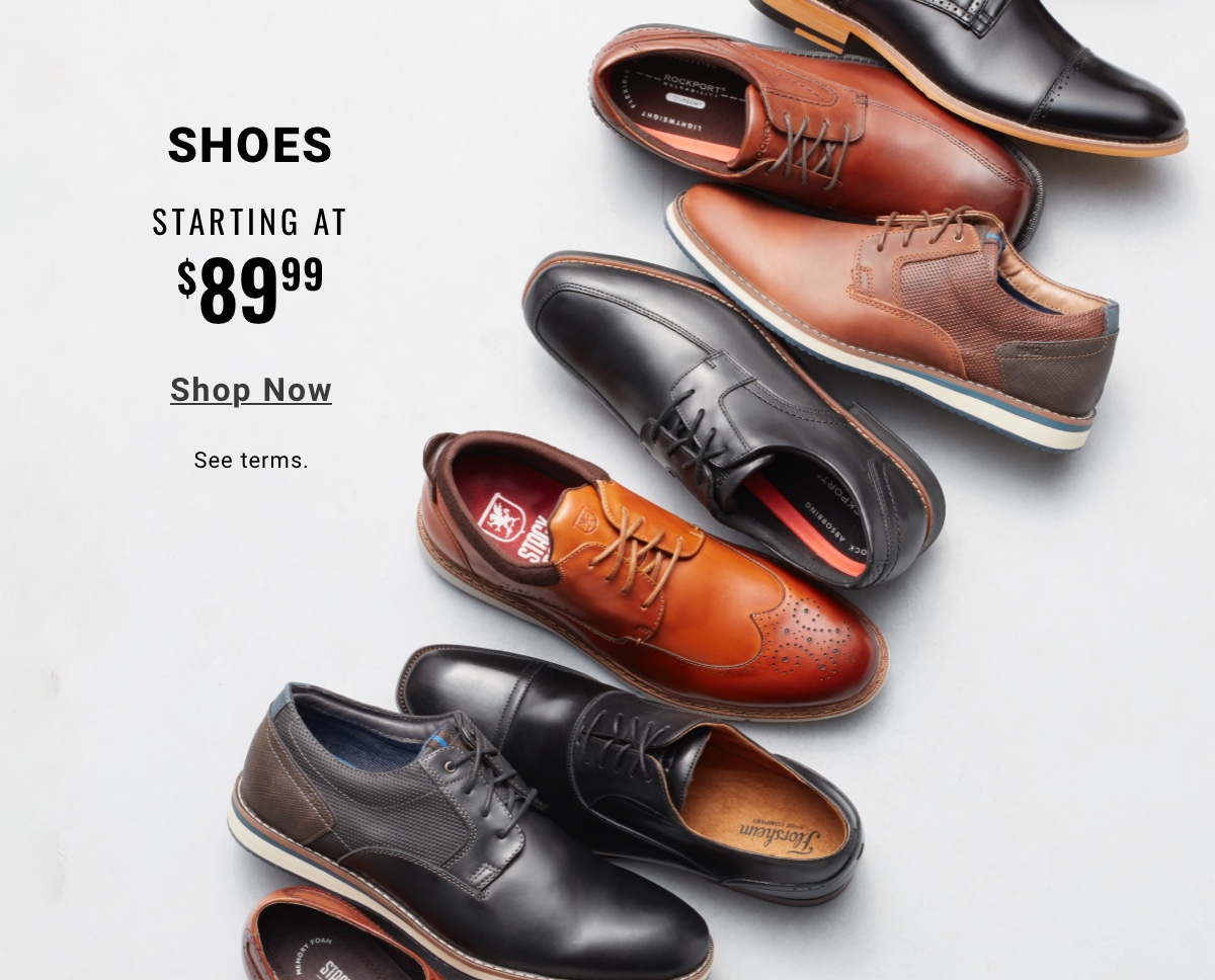 Shoes Starting at 89.99