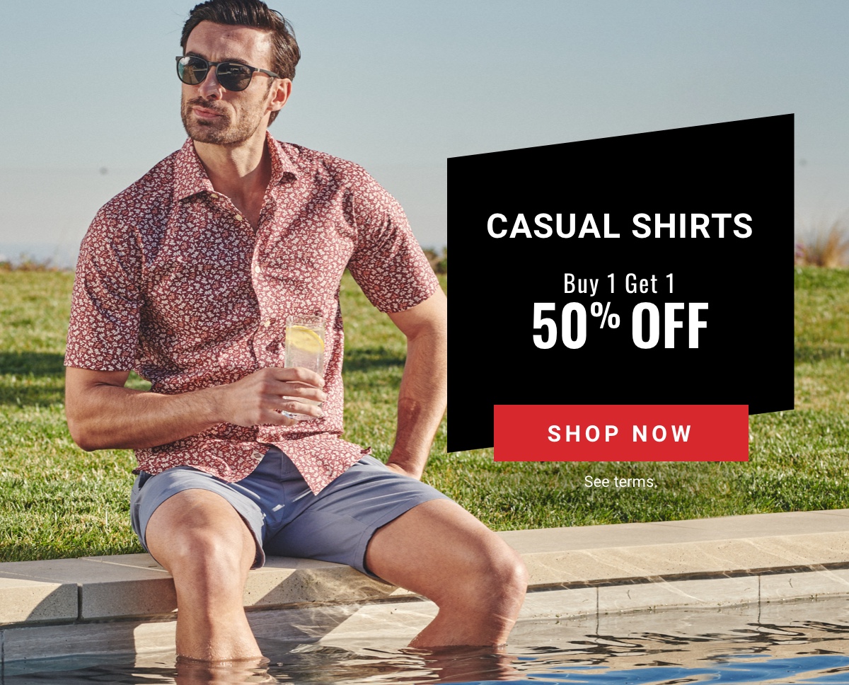 Buy 1 Get 1 50 percent Off Casual Shirts and soft jackets