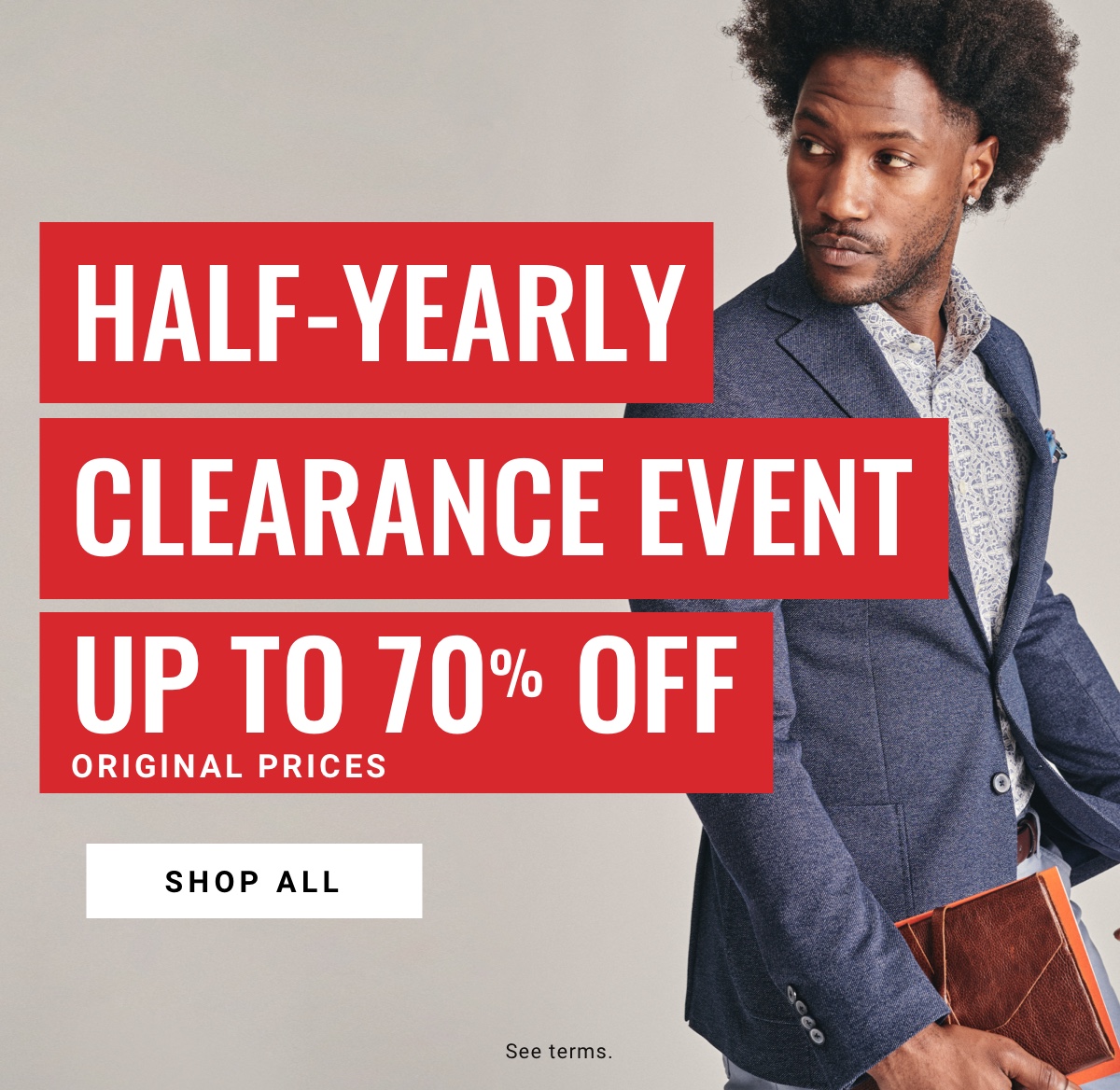Half-Yearly Clearance Event|Up to 70% Off|Original Prices|Shop All