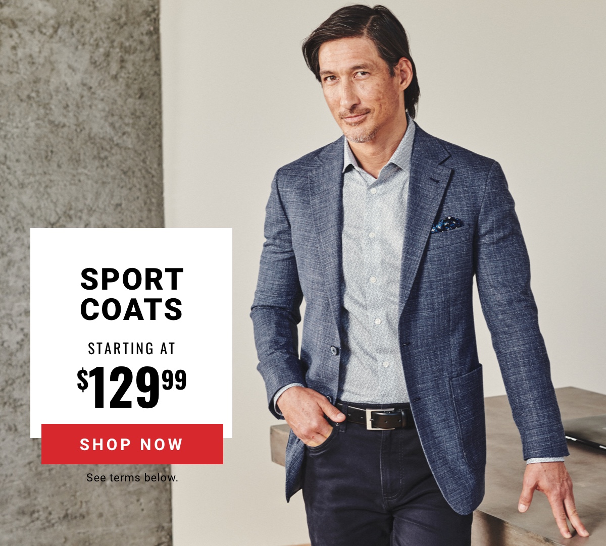 Sport Coats Starting At $129.99