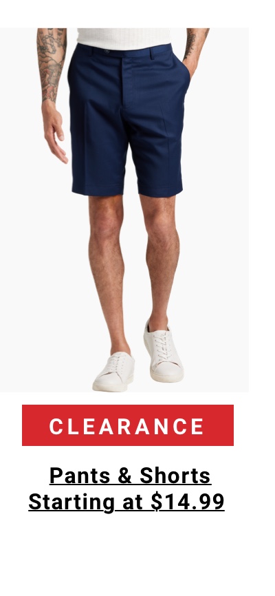 Clearance Pants & Shorts