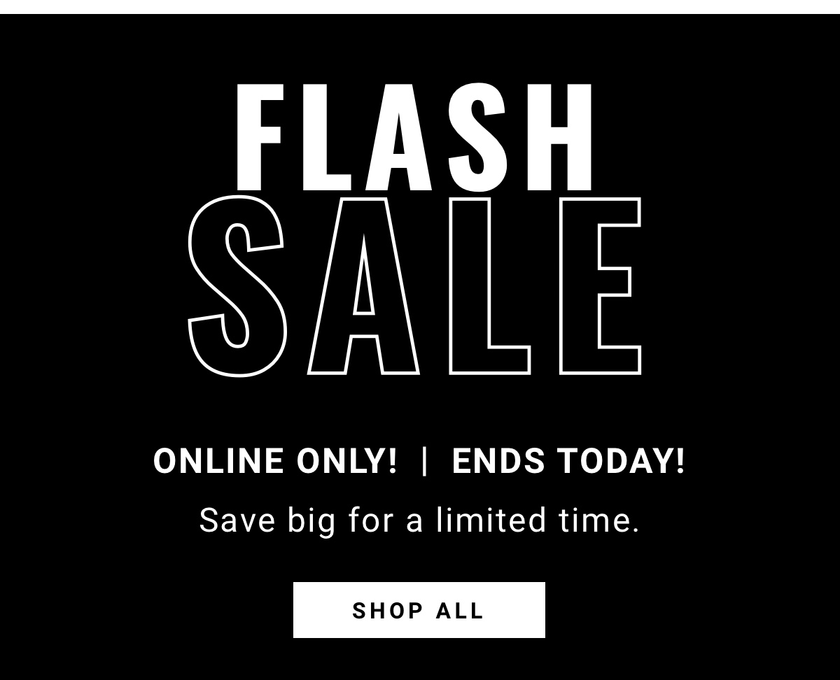 Flash Sale 2-Days| Online Only