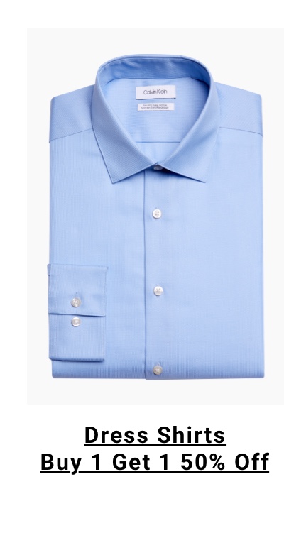 Dress Shirts|Buy One Get One 50% Off