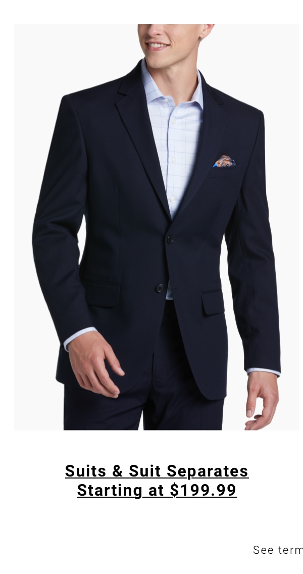 Suits & Suit Separates|Starting at $199.99