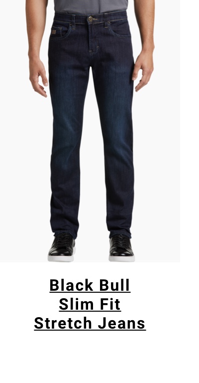 Black Bull Slim Fit Stretch Jeans