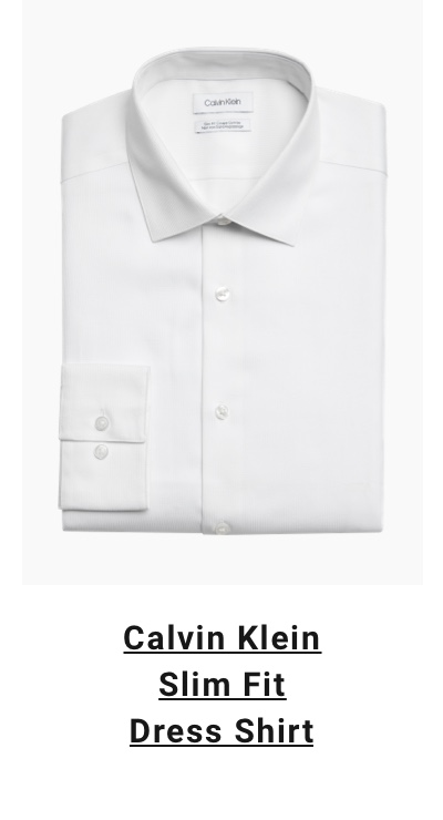 Calvin Klein|Slim Fit Dress Shirt