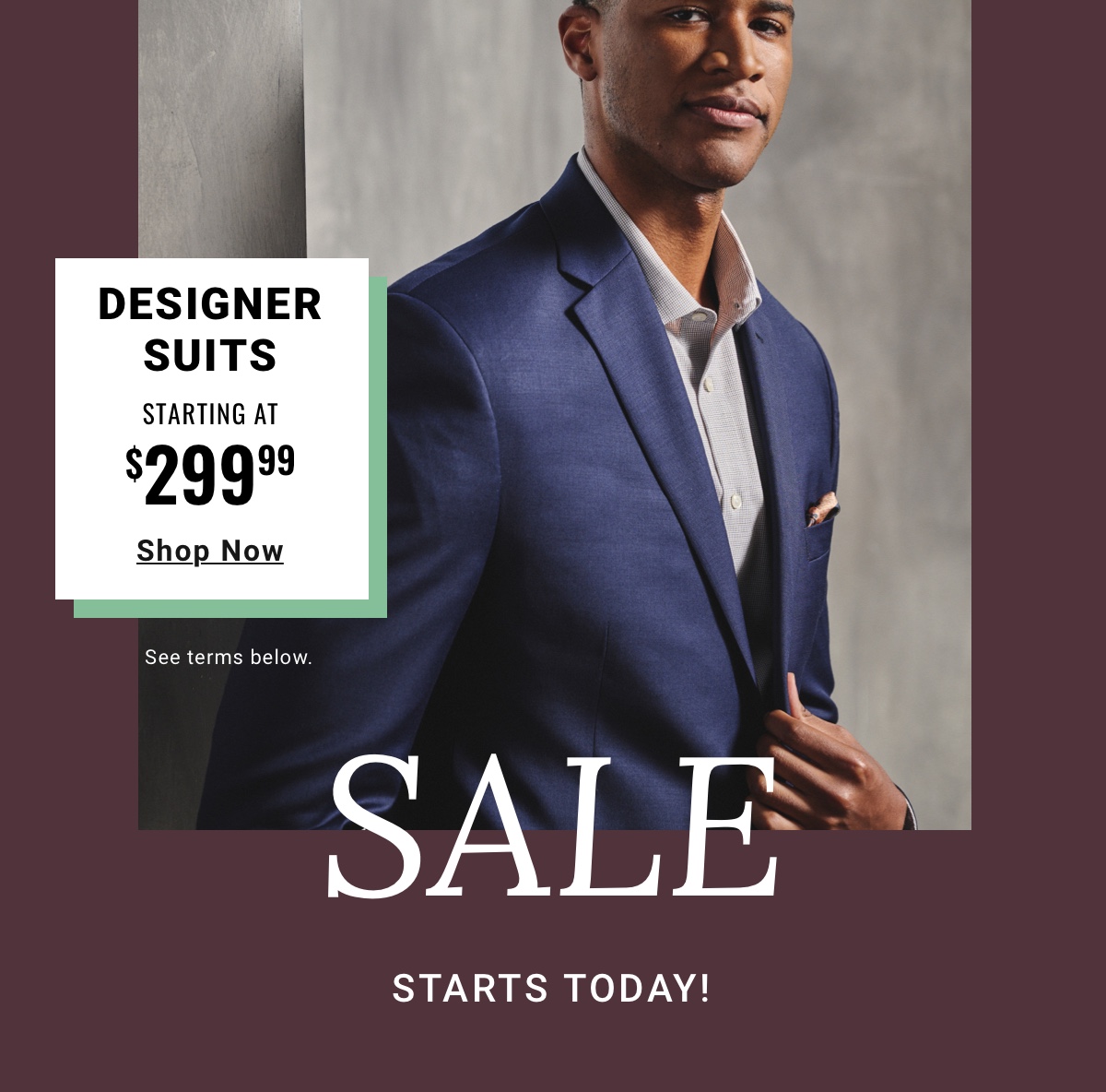 Designer Suits|Starting at $299.99