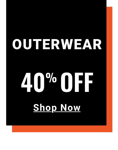 Outerwear|40% Off