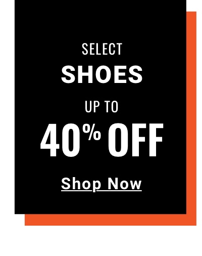 Select Shoes|Up to 40% Off