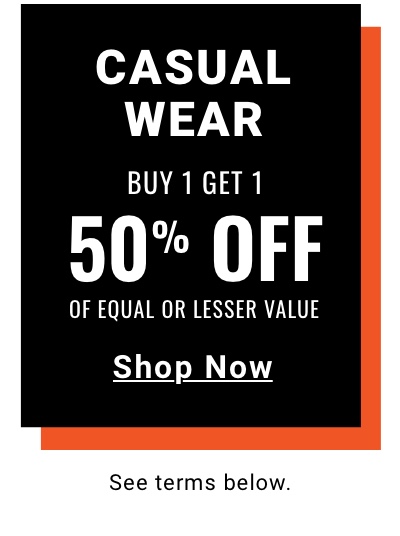 Casual Wear|Buy 1 Get 1 50% Off|Of equal or lesser value