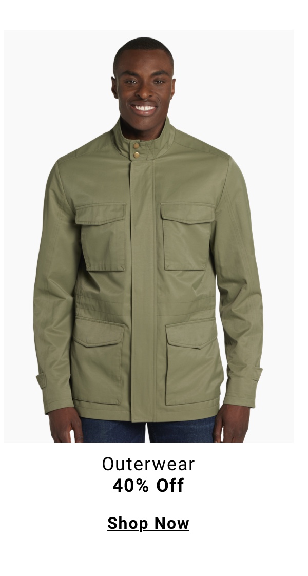 40% Off Outerwear