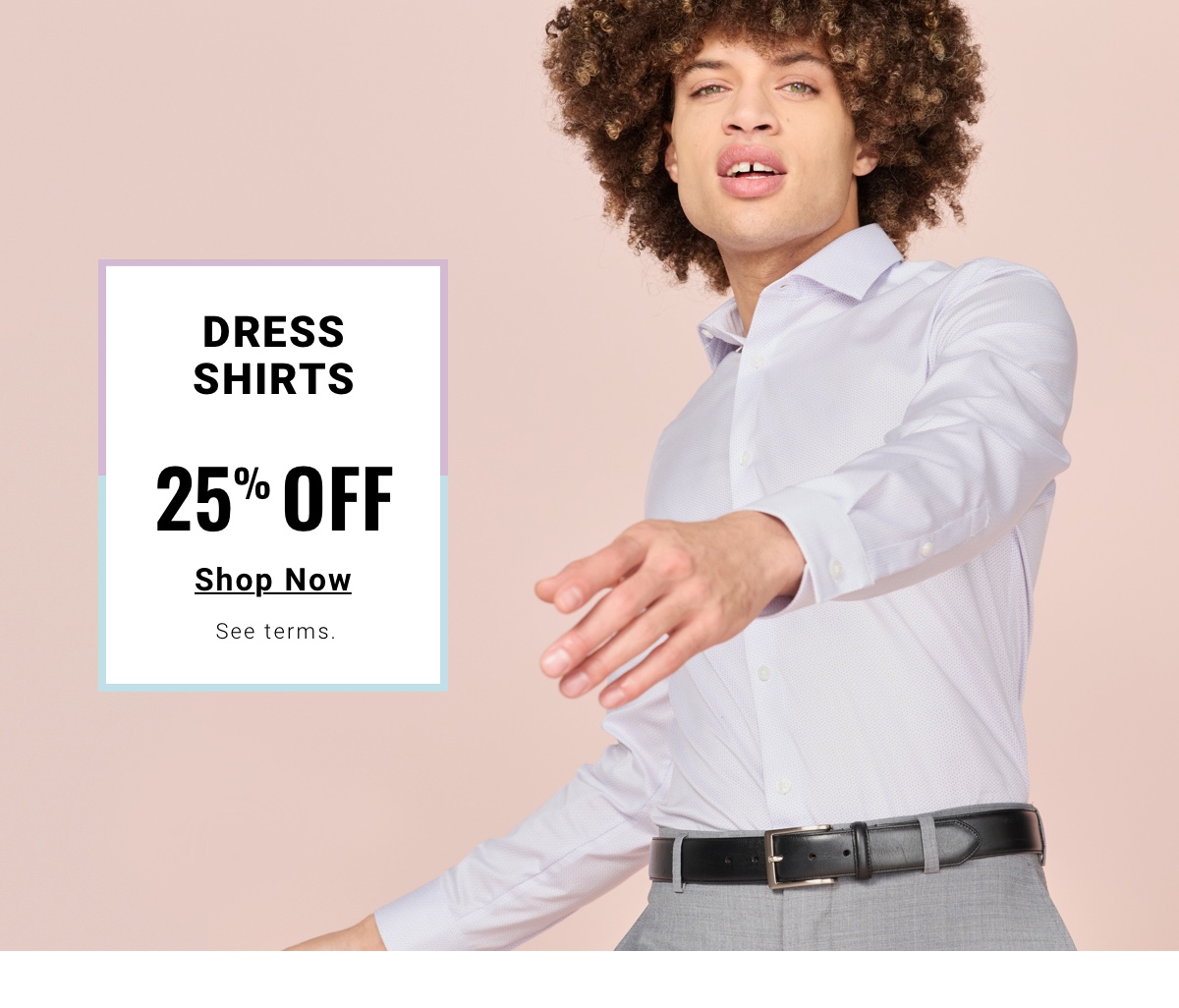 25% Off Dress Shirts
