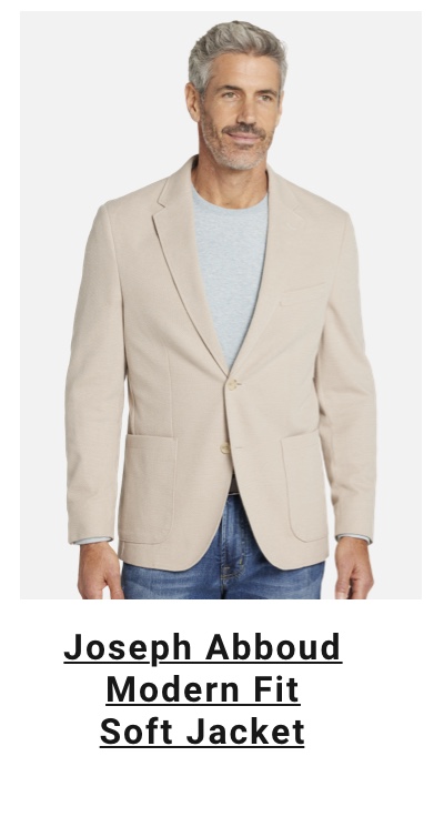Joseph Abboud Modern Fit Soft Jacket