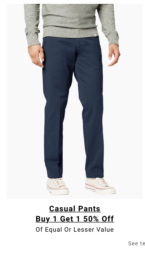 Casual Pants Buy 1 Get 1 50% Off Of Equal Or Lesser Value