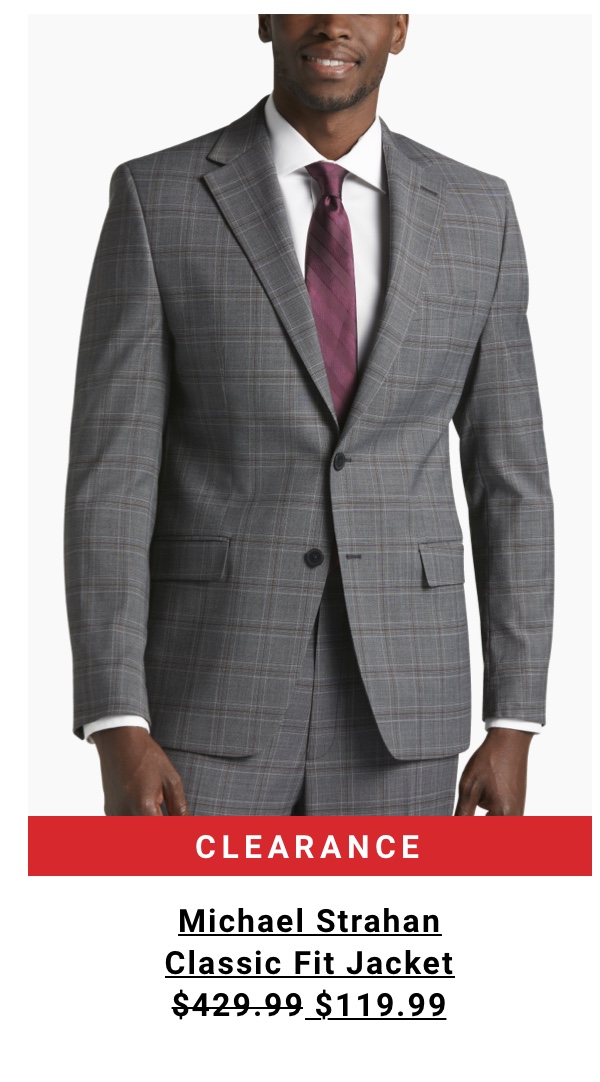 Michael Strahan Classic Fit Jacket $119.99