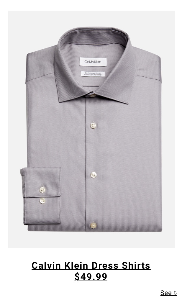 $49.99 Calvin Klein Dress Shirts 