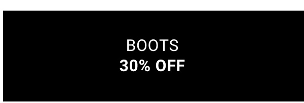 Boots 30% Off