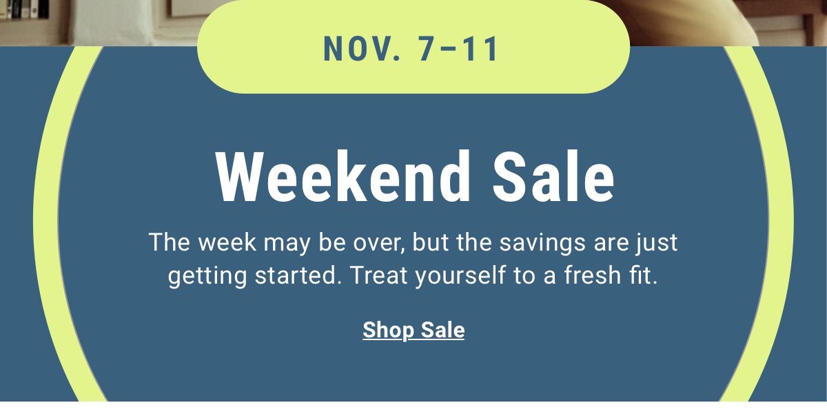 Nov 7 thru 11 Weekend Deals 