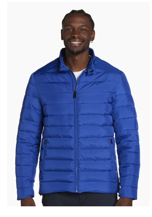 AWEARNESS Kenneth Cole Modern Fit Lightweight Puffer Jacket