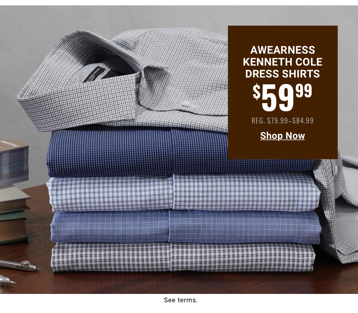 AWEARNESS Kenneth Cole Dress Shirts $59.99 Reg. $79.99- $84.99