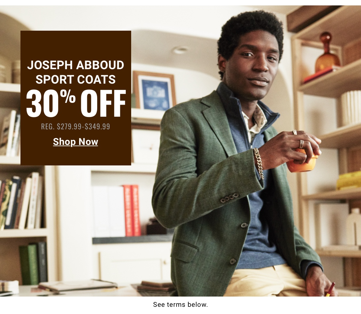 Joseph Abboud Sport Coats 30% Off Reg. $279.99-$349.99