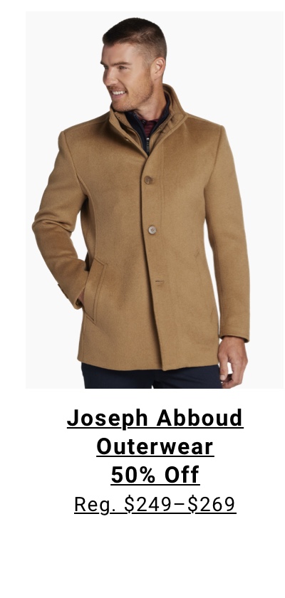 Joseph Abboud Outerwear 30% Off Reg. $249-$269