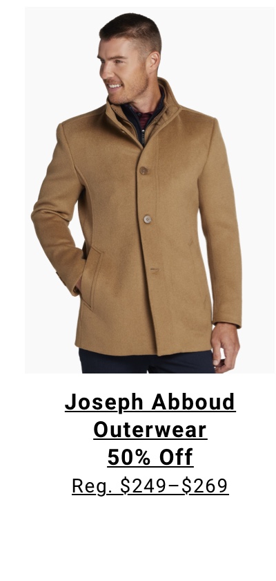 Joseph Abboud Outerwear 50% Off Reg. $249-$269