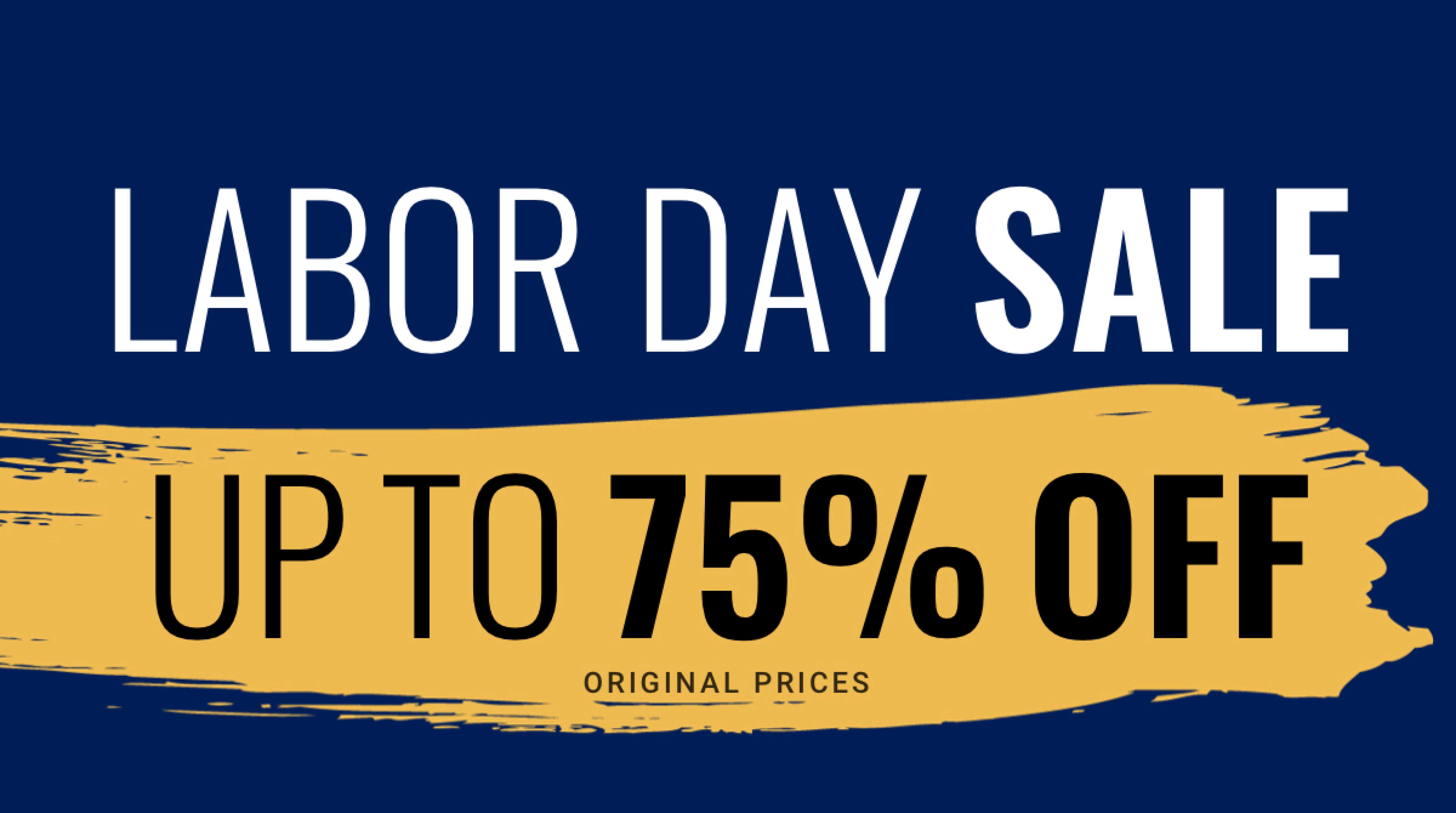 Online Only Sneak Peek | Labor Day Sale | Up to 75% off Clearance