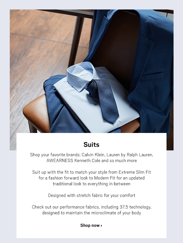 Suits -Shop Now >